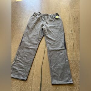 Tek Gear fleece open bottom Men's Gray Sweatpants